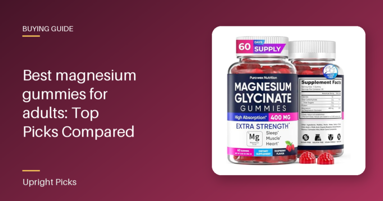 Best magnesium gummies for adults: Top Picks Compared