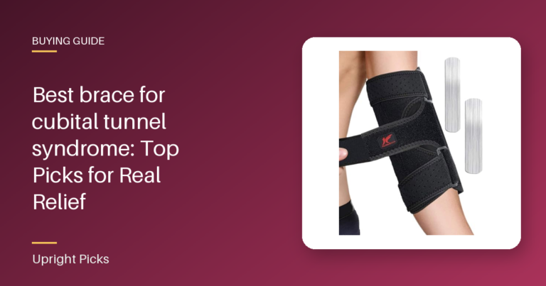 Best brace for cubital tunnel syndrome: Top Picks for Real Relief