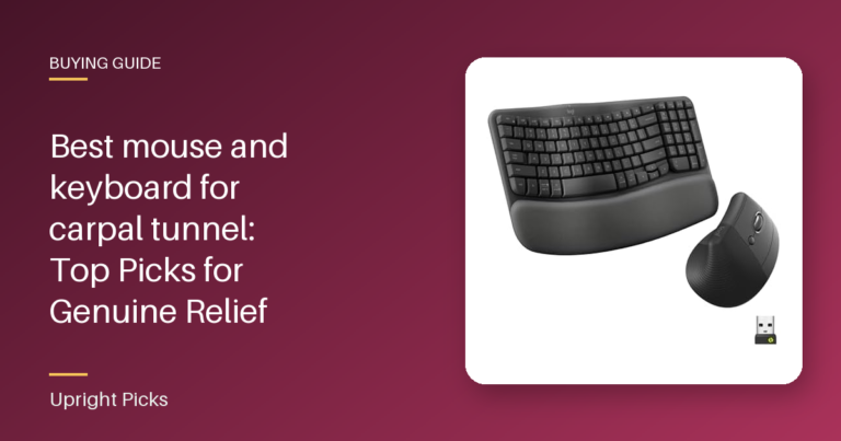 Best mouse and keyboard for carpal tunnel: Top Picks for Genuine Relief