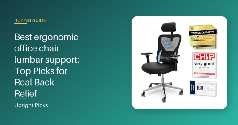 Best ergonomic office chair lumbar support: Top Picks for Real Back Relief