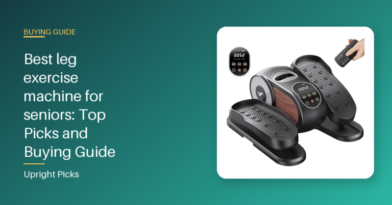 Best leg exercise machine for seniors: Top Picks and Buying Guide