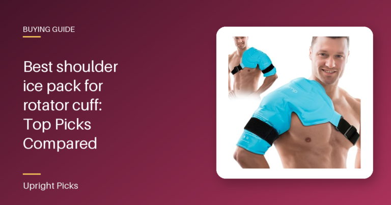 Best shoulder ice pack for rotator cuff: Top Picks Compared