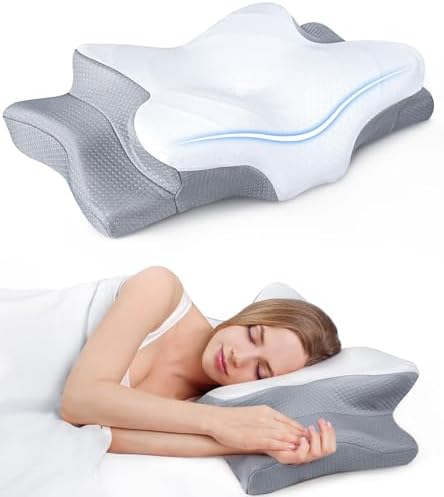 Ultra Pain Relief Cooling Pillow for Neck Support